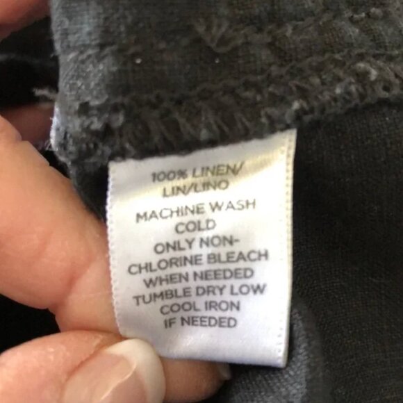 Lou & Grey 100% linen skirt sz XS - Picture 9 of 14